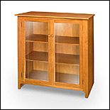 Cherry Bookcase with Adjustable Shelves - click for details