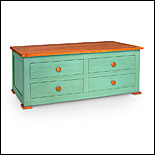 Cherry Coffee Table with Drawers - click for details